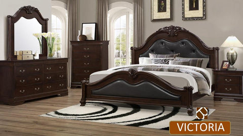 Victoria Wooden Bedroom Set